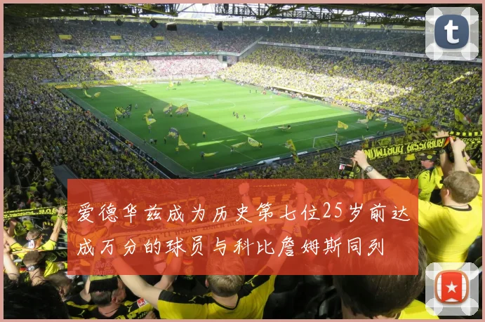 爱德华兹成为历史第七位25岁前达成万分的球员与科比詹姆斯同列